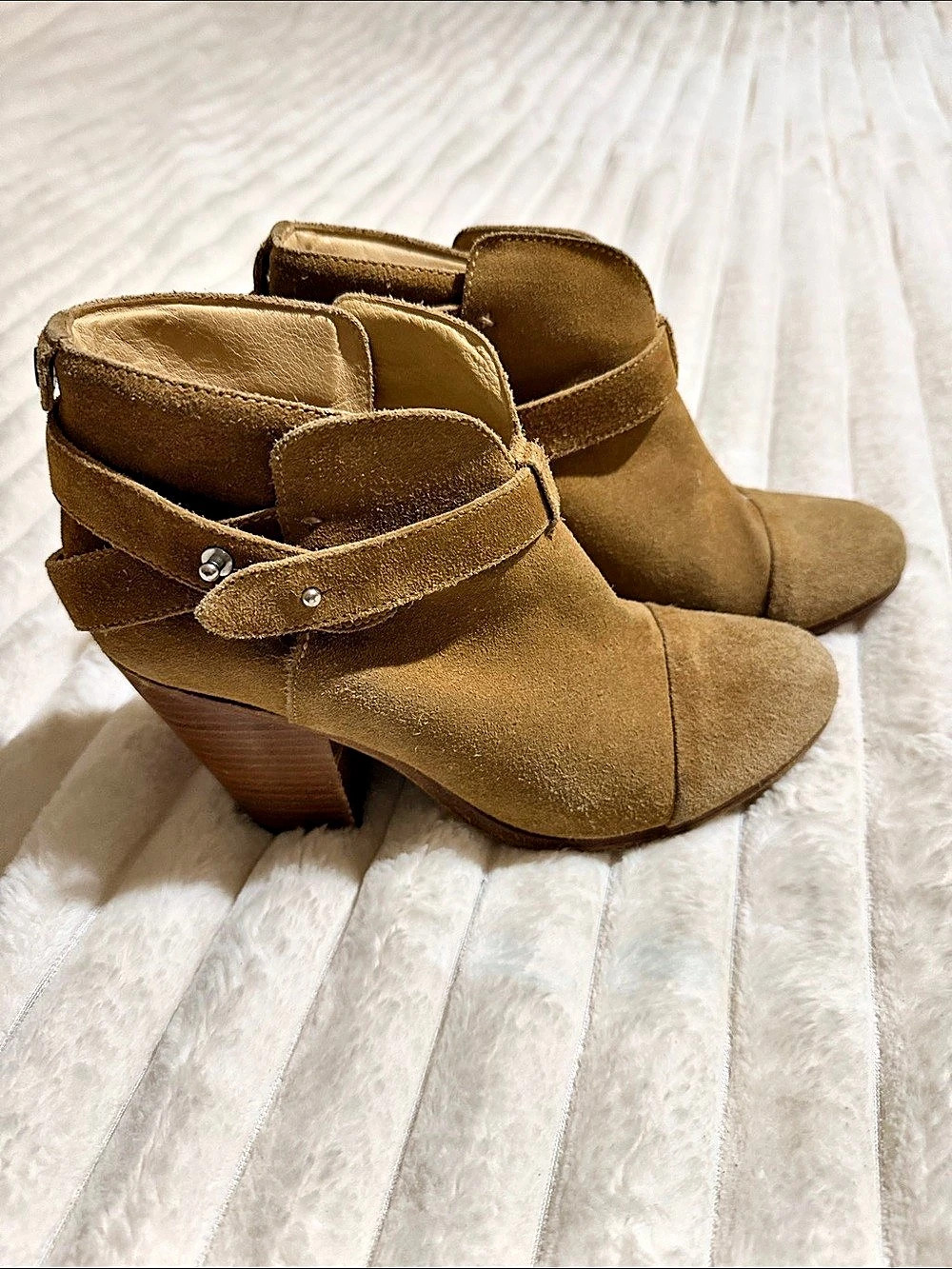 Rag & Bone Brown genuine leather /suedeHeeled Ankle Boots